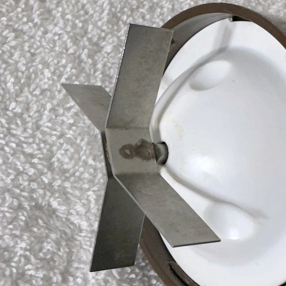 Vintage Androck Food Nut Chopper MCM Glass  Jar Dicer Retro Kitchen Chopper - Picture 10 of 16